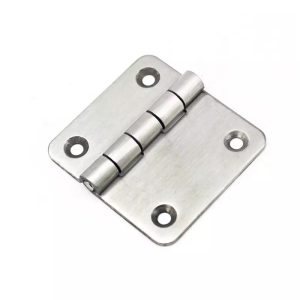 HL076 Stainless Steel Asymmetric Butterfly Square Four Corner Hinge