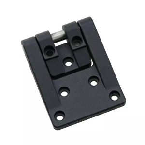 HL112 Zinc Alloy Black Exterior Hinge