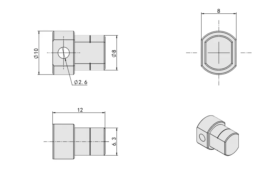  360° Precision Torque Hinge  HG11-001-6 
