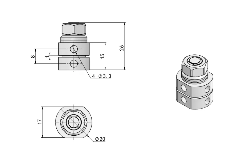 Adjustable Torque Hinge HG11-054