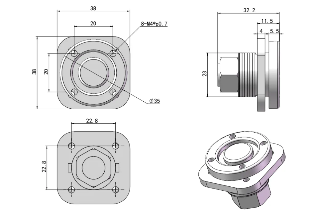 Adjustable Torque Hinge