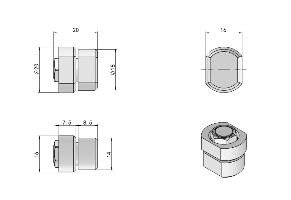 Heavy-Duty Torque Hinge HG11-002