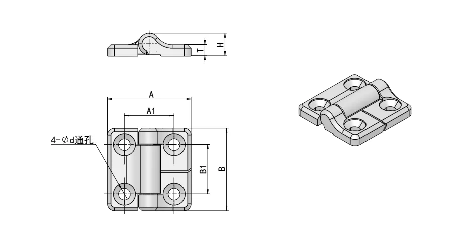 Heavy-Duty Torque Hinge HG11-031