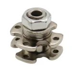 Round Damping Hinge with Cable Hole 360°