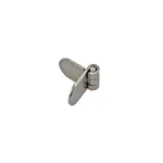 304 Stainless Steel Round Weld-On Hinge HG02-052