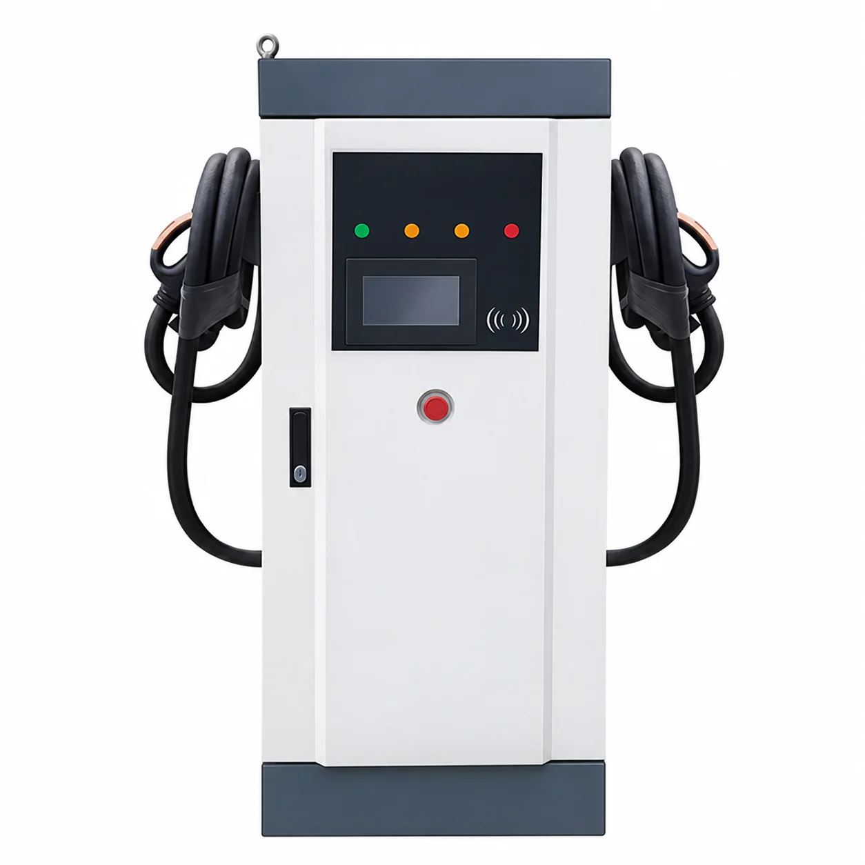 EV charging station service enclosure