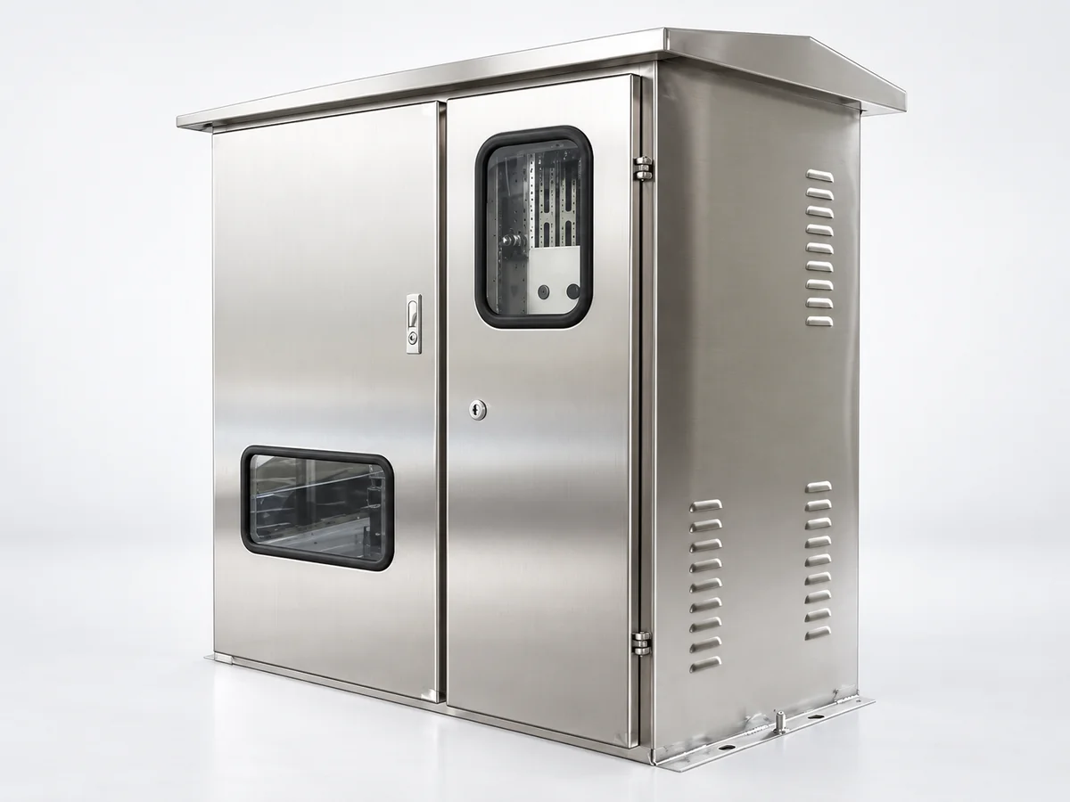 Industrial automation control cabinet